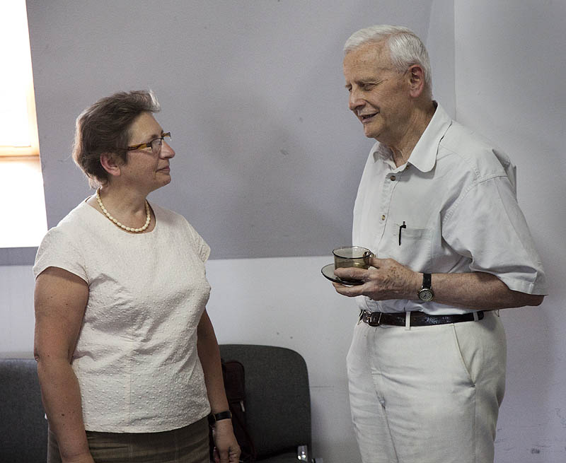 Prof. Ma�gorzata Lata�owa, Prof. Leszek Starkel