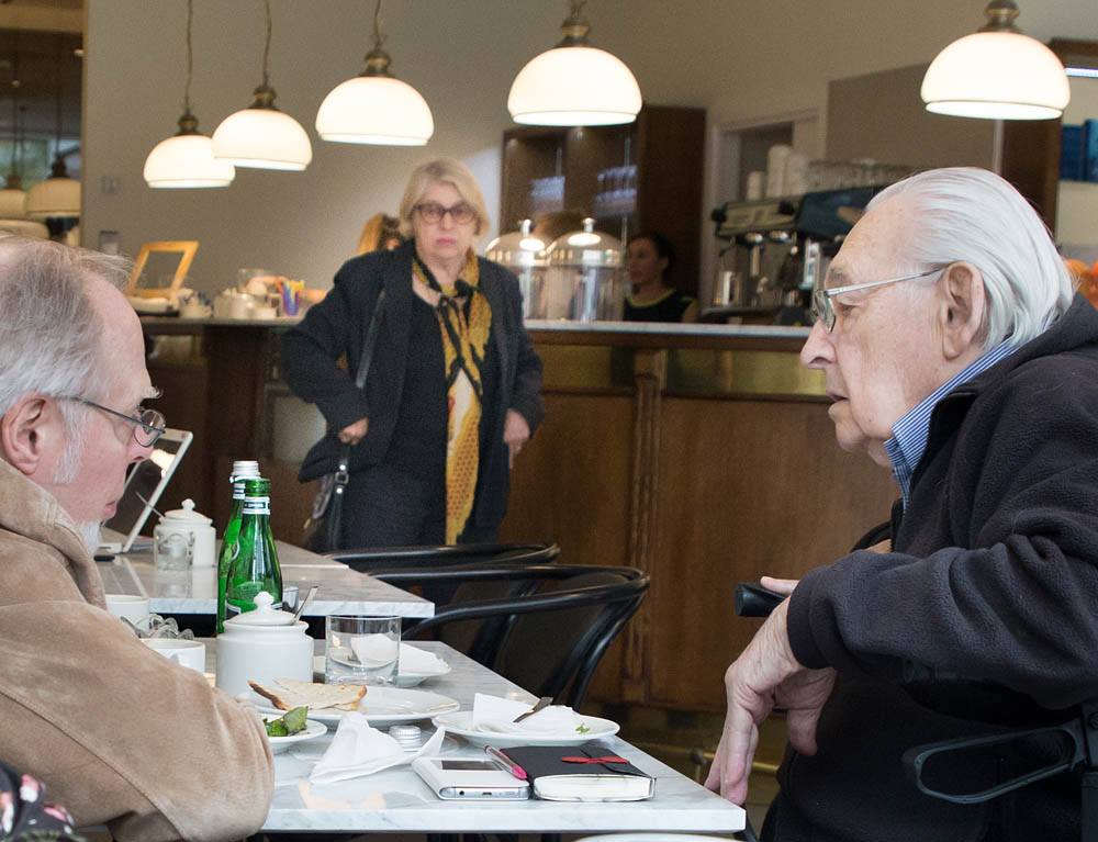 Anthony Mi�osz, Krystyna Zachwatowicz, Andrzej Wajda