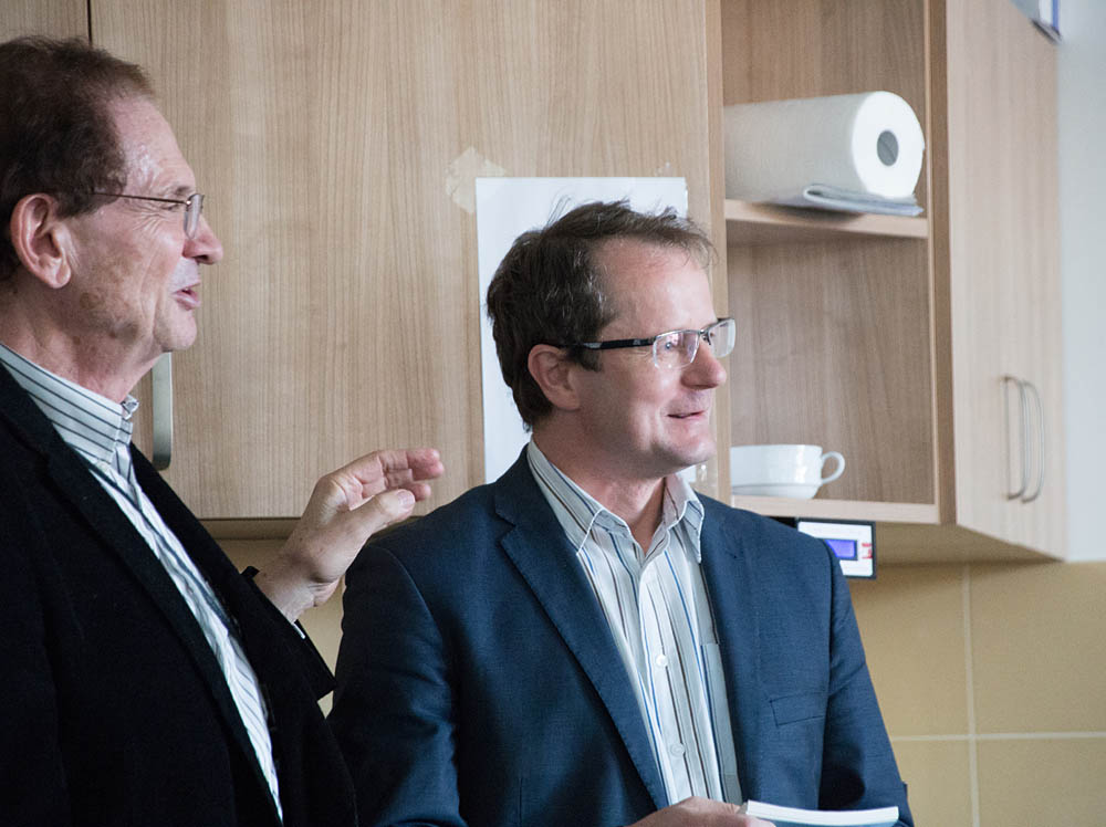 prof. Johann Rafelski, prof. Pawe� Moskal
