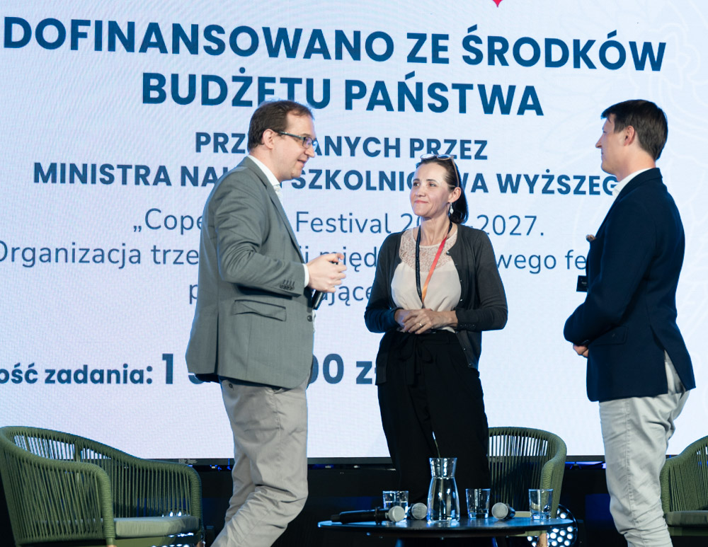 Łukasz Kwiatek, Mirosława Puskulluoglu, Marcin Piejko