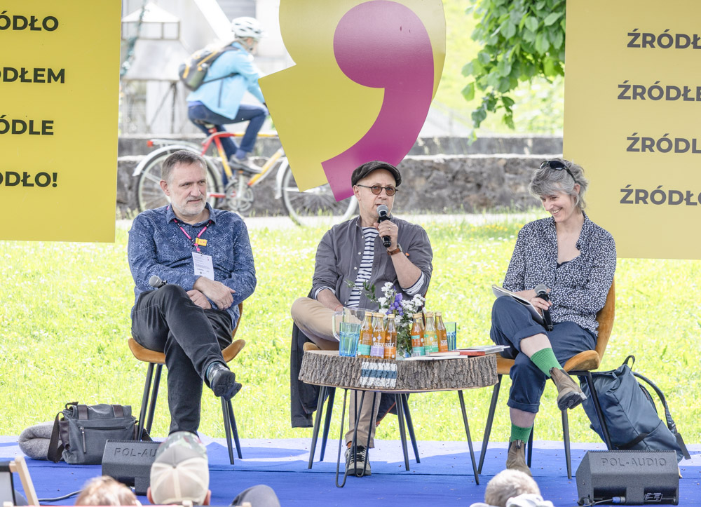 Wojciech Bonowicz, Mikołaj Grynberg, Maria Krześlak-Kandziora