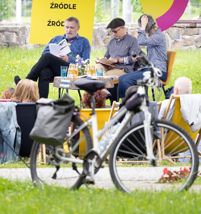 Wojciech Bonowicz, Mikołaj Grynberg, Maria Krześlak-Kandziora