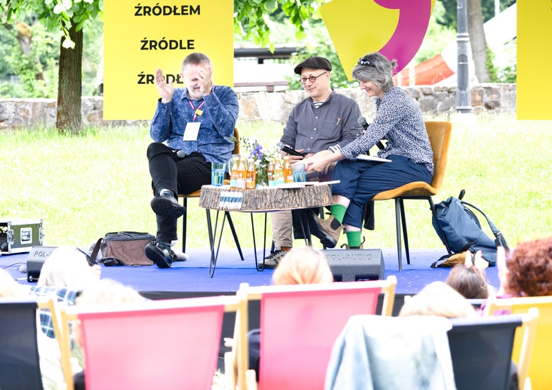 Wojciech Bonowicz, Mikołaj Grynberg, Maria Krześlak-Kandziora