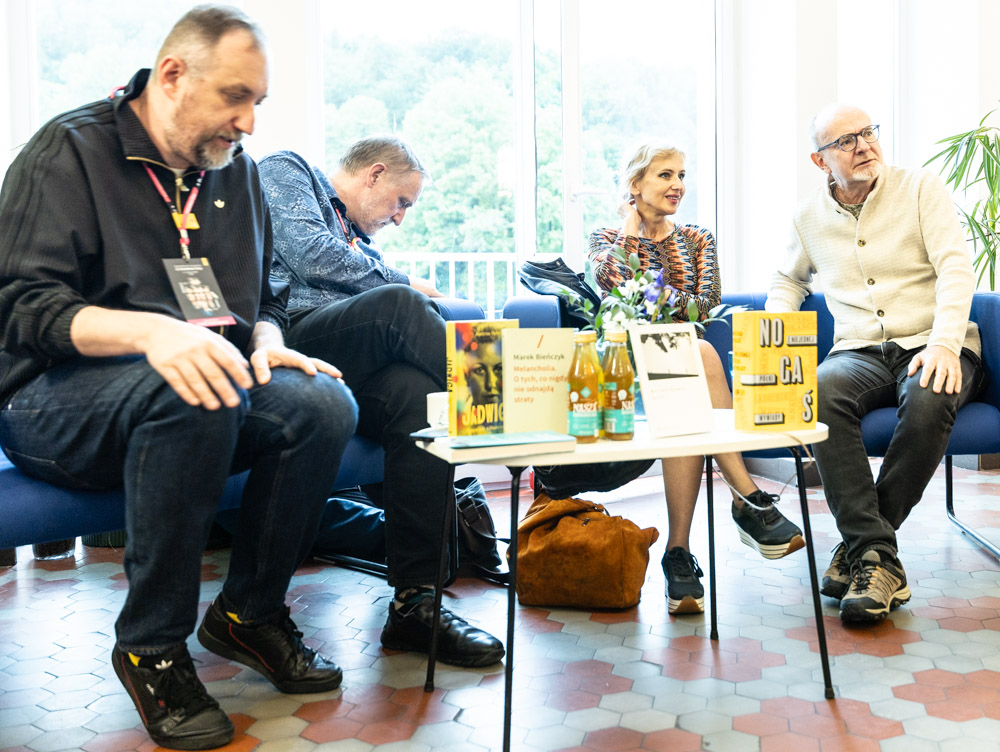 Michał Nogaś, Wojciech Bonowicz, Justyna Sobolewska, Marek Bieńczyk